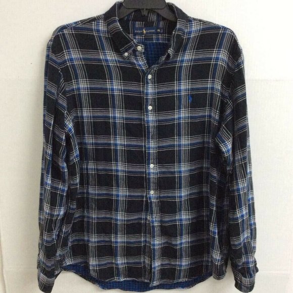 Ralph Lauren Other - Ralph Lauren Button Shirt Jacket Plaid Flannel XXL
